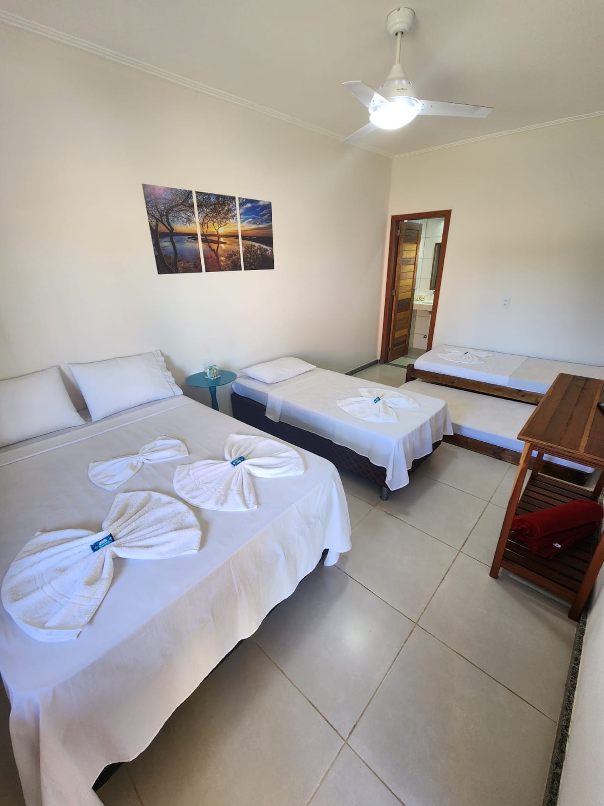 Espaço do quarto família