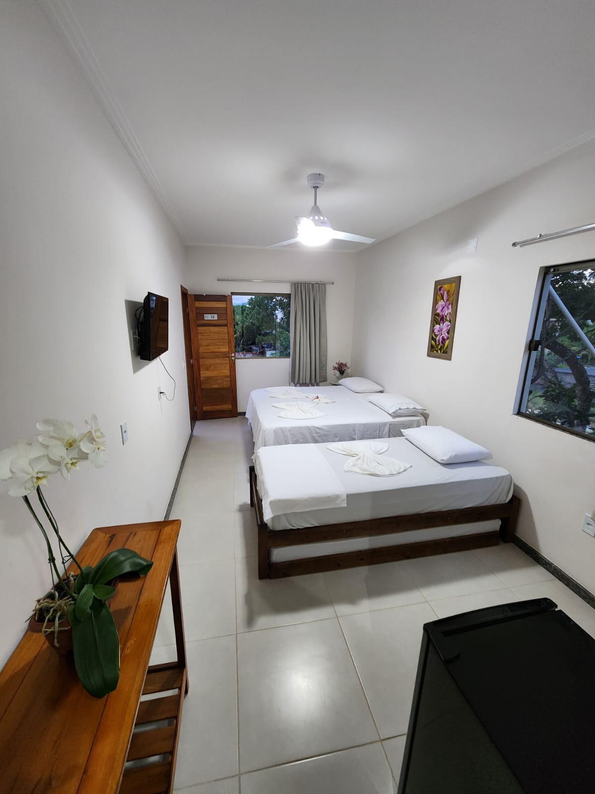 Foto de exemplo — Quarto com Ventilador